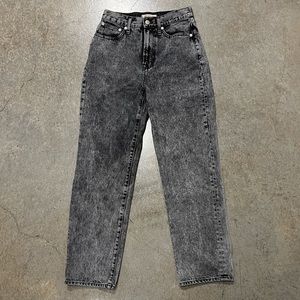 The Perfect Vintage Straight Jean in Acid Wash